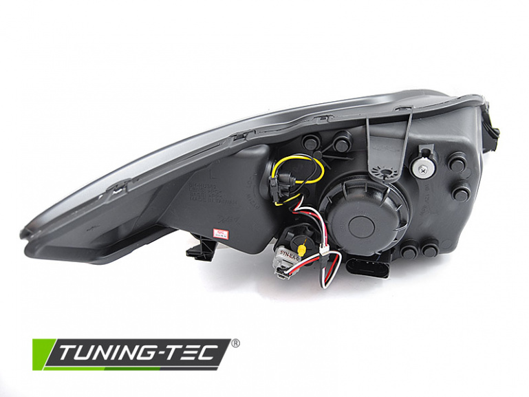 LED Tagfahrlicht Design Scheinwerfer für Ford Mondeo MK2 07-10 chrom